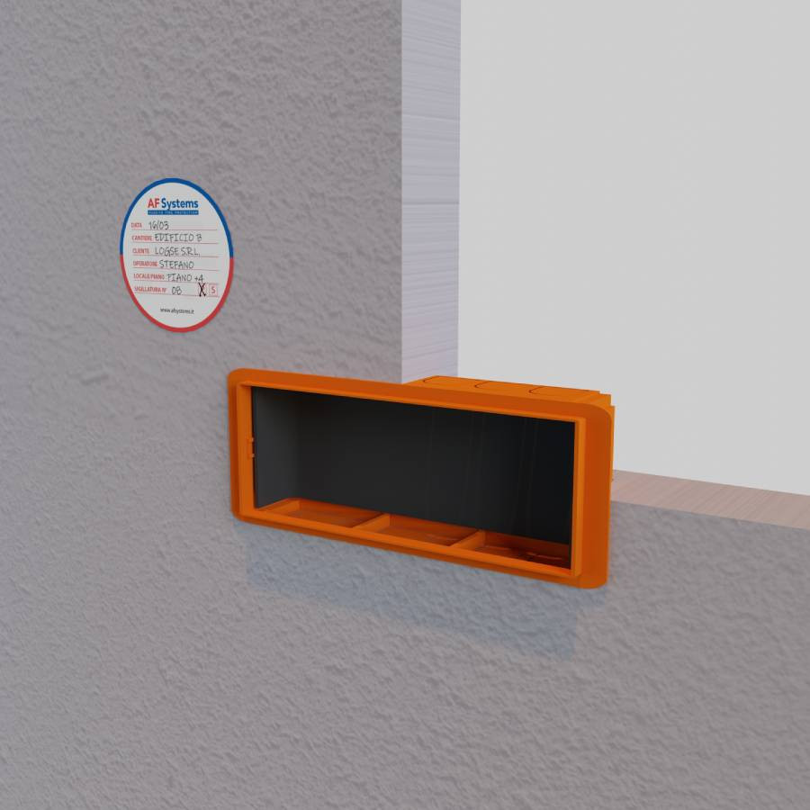 Fire System Junction Box AF Junction Box | Fire protection for electrical boxes - AF Systems