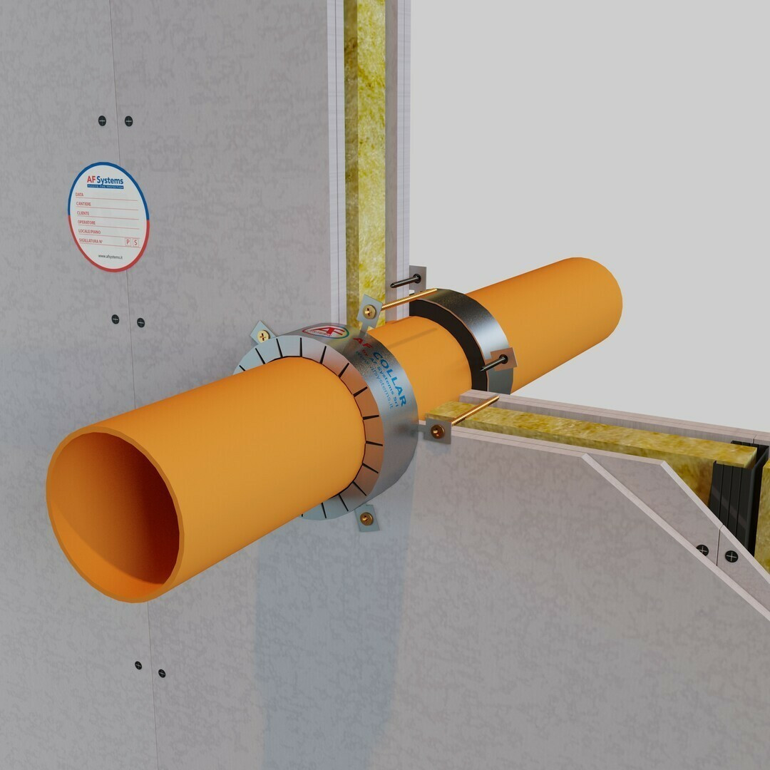TUBAZIONI COMBUSTIBILI SU PARETE A FILO FOROMETRIA