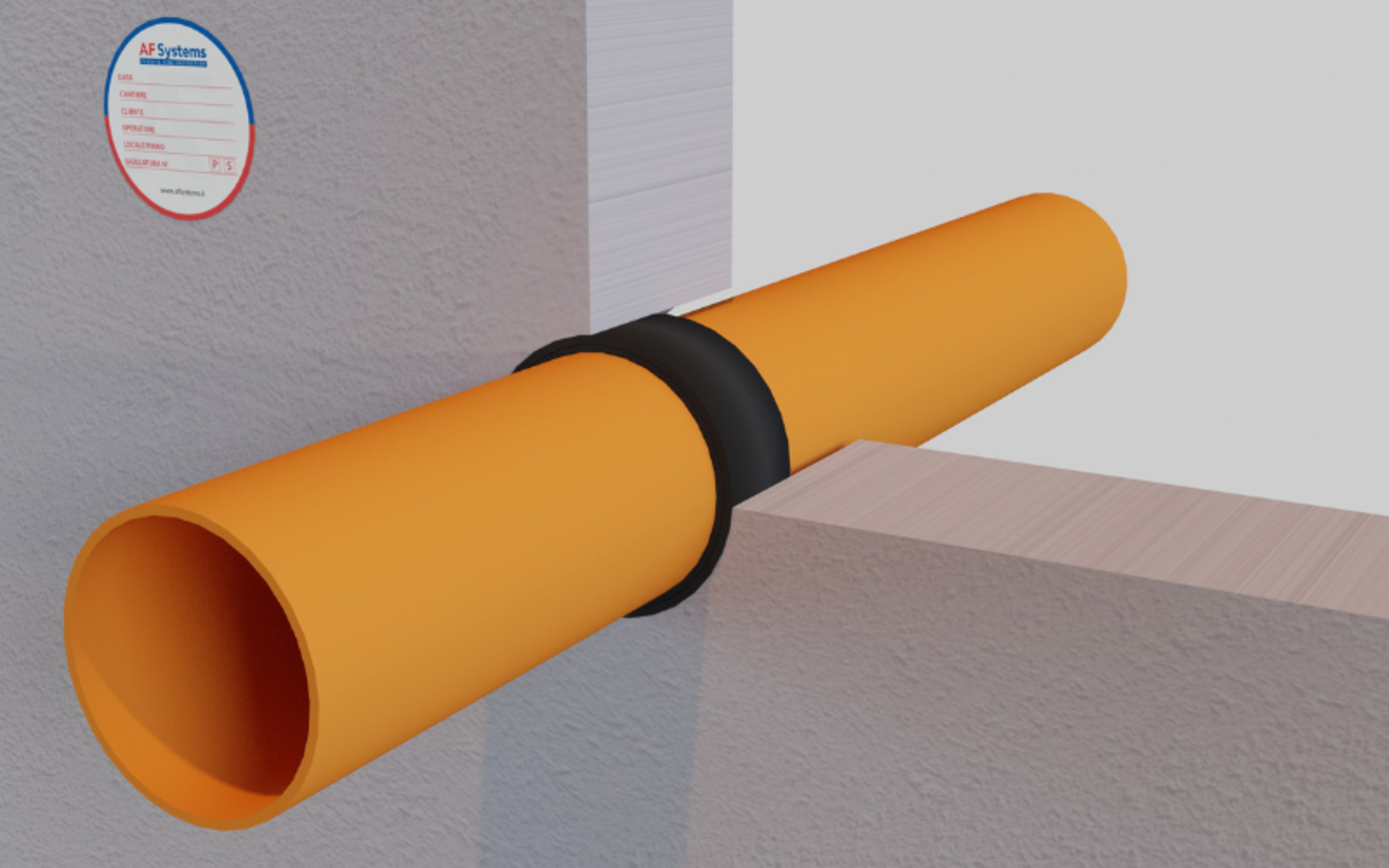 Firestop sleeves for combustible pipes